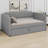 Upholstered Daybed With Pop Up Trundle-1794799533