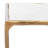 Evelynn Genuine Marble End Table