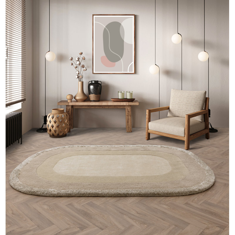 Francisca Hand Tufted Rug, Oval 160 x 230 cm
