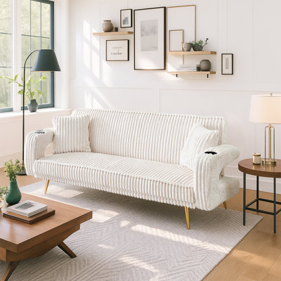 Canapé 74 po Mid-Century