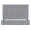 Lit escamotable avec grands tiroirs Murphy, gris-1504245182