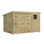 Shiplap Pent Wooden Shed-871205954