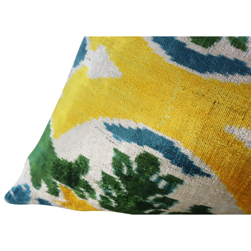 Velvet Lumbar Pillow Cover & Insert
