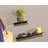 Haceka Matte Black Floating Shelf-1095993714