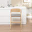 Tabouret de comptoir rembourré Devane-257417113