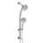 4.7" Rain Showerhead And 8 Hand Shower Dual Shower, , Hose, Plastic Wall Mounted Head With Showerhead, 8 Modes, Slide-120951972