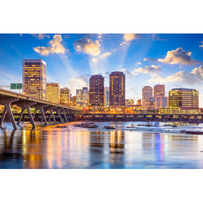 Richmond, Virginia, USA Skyline par - Photographie de toile tendue