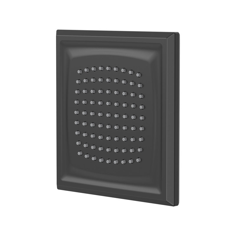 Pomme de douche fixe Town Square S Rain, Noir mat