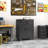 Metal Tool Garage Storage Cabinet With 2 Drawers And 2 Doors，with Wheels And Lock
