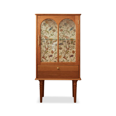 Brown Solid + Manufactured Wood Display Cases
