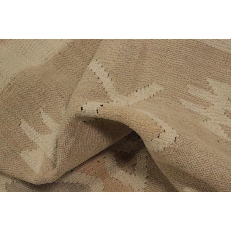 Tapis géométrique Kilim tissé à la main 4 x 6