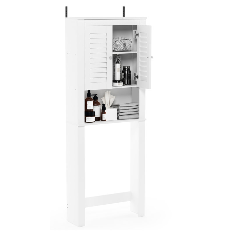Parkey Over The Toilet Storage, White