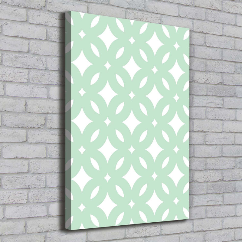 Geometric Background - Wrapped Canvas Print