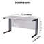 Almallah Piece Computer Desk Office Set-1381962923