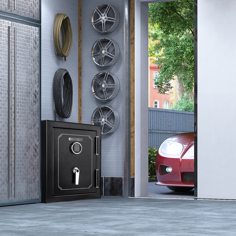 Safe Vault 3,51 pieds cubes - Vos objets de valeur contre les incendies et le vol avec capacité