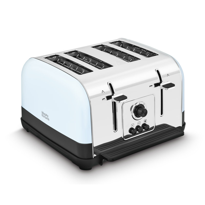 Venture Retro 4 Slice Toaster, Blue