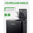 60L Dual Compartment Pedal Trash Can, Matte Black-135483086