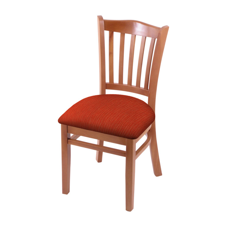 Hampton 18'' H Upholstered Beech Side Chair, Medium, Graph Poppy