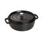 Staub Cast Iron 4 Qt. Shallow Wide  Cast Iron Round Dutch Oven-730280309