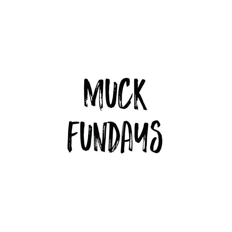 Muck Fundays - Wrapped Canvas Print, 91cm H x 91cm W x 3.8cm D