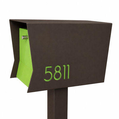 RetroBox-2.0 in Brown and LIMEGREEN