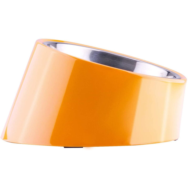 Berriman Anti-Skid Pet Bowl, Orange
