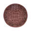 Overdyed Hand-Knotted Wool Modern-Contemporary Brown Area Rug 6' 1" x 6' 1"