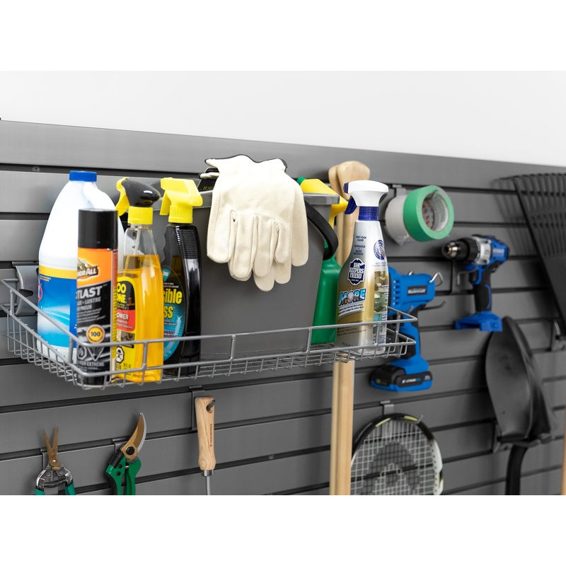 Steel and Plastic Multipurpose Slatwall Hook Kit