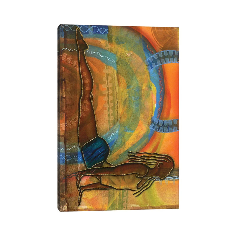 " Yoga III " by Fred Odle, 26" H x 18" W x 1.5" D