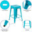 Irtaza Counter Stool with Metal Frame-419102790