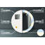 Huldar Glass Flat Wall Mirror