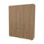 Armoire en chêne naturel avec plusieurs tiroirs