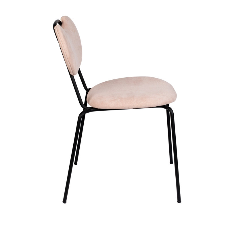 Aspen Upholstered Dining Chair, Pink