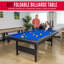 GoSports Full Size 8 ft x 4.2 ft Billiards Game Table - Foldable Design - Black-95354089