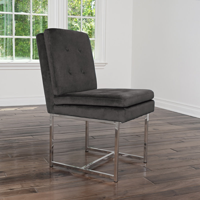 Chaise d'appoint, Gris anthracite