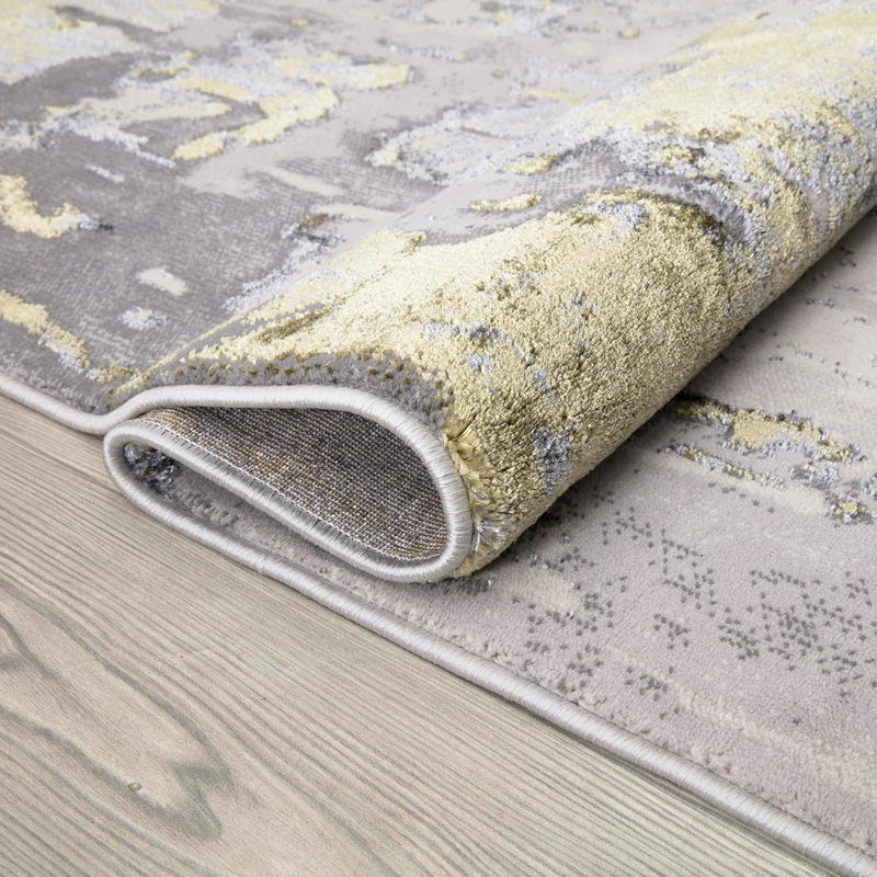 Toshia Abstract Area Rug, Runner 60 x 220cm