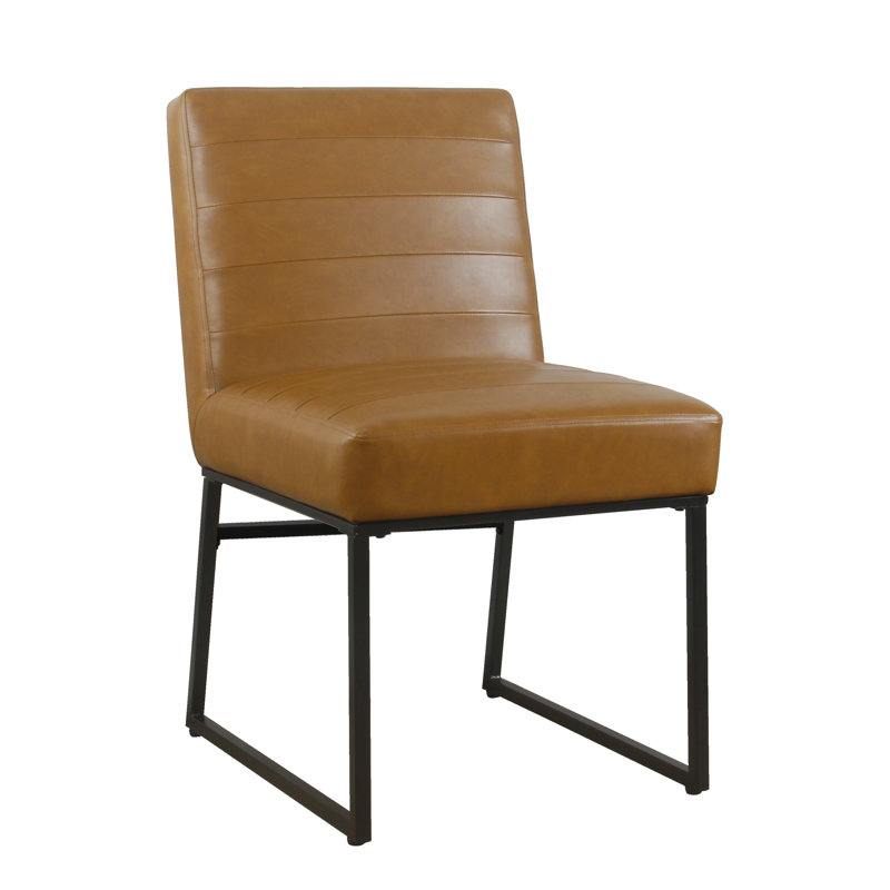 Oller 20.5'' H Faux Leather Upholstered Side Chair