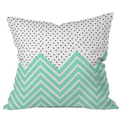 Coussin extérieur Chevron and Dots