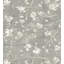 Chinoiserie Floral Metallic Wallpaper Roll-47802579