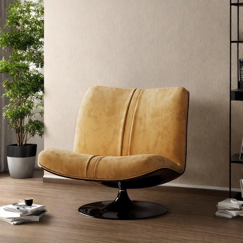 Creative duck bill lounge chair, Yellow
