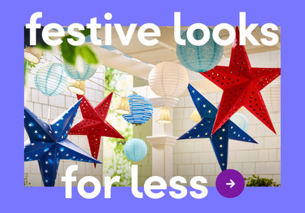Festive looks for less