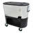Permasteel 120-Qt Large Outdoor Cooler Cart on Wheels, Rolling Patio Cooler with Dividers for Separate Compartments-103591267