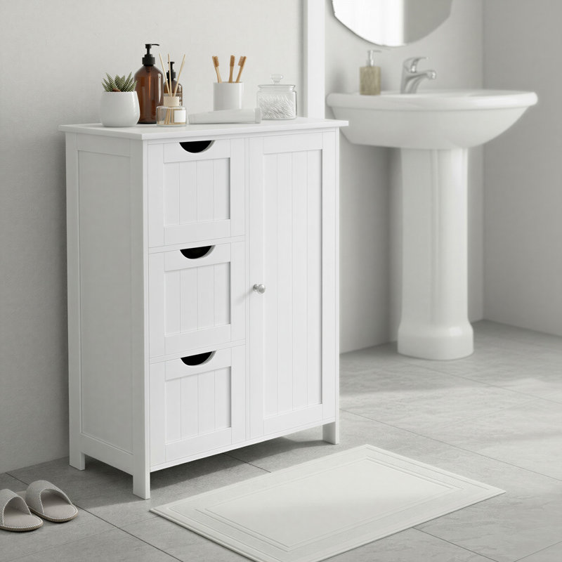 Jeb Bathroom Cabinet, White