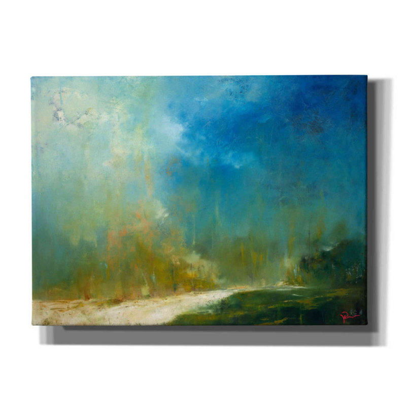 «The Path» par Patrick Dennis, estampe numérique sur toile, H 40 po x l 54 po x P 1,5 po