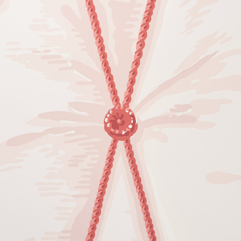 Papier peint Drapery, Rosé