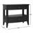 Montay Today's Traditions 34" Wide Natural Hickory Transitional Open Nightstand With 2 Drawers And USB Ports-98614729