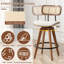Sirine 66.8cm Swivel Bar Stool-303479330