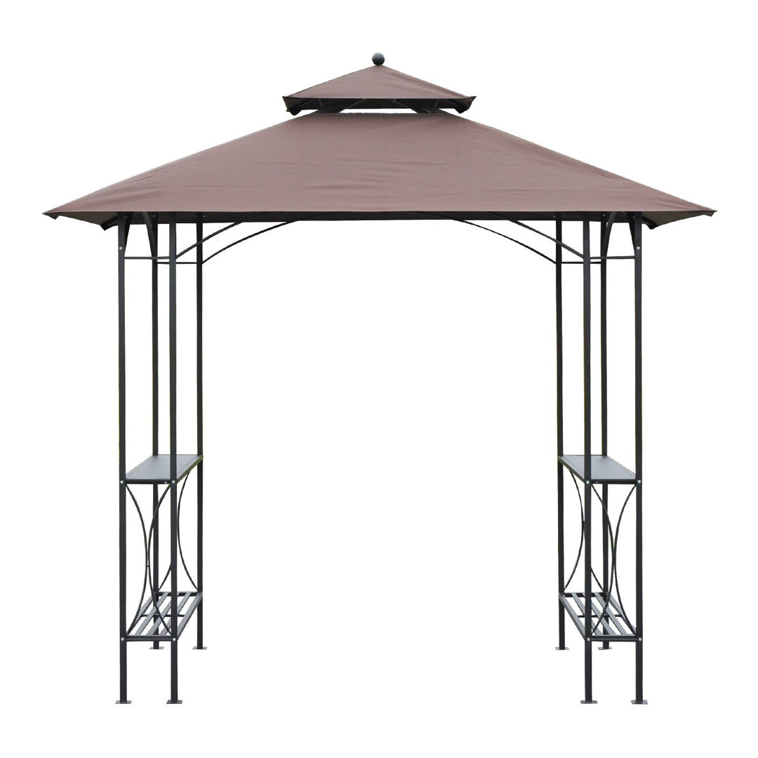 Waller 2.5m x 1.5m Metal BBQ Gazebo