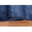 Tapis tribal rayé bleu Gabbeh 8