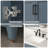 Rawsonville 42" Free Standing Single Bathroom Vanity with Quartz Top-648224861-654136876-654136875